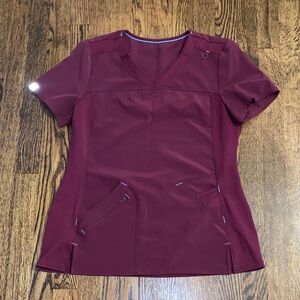 V Neck Scrub Top